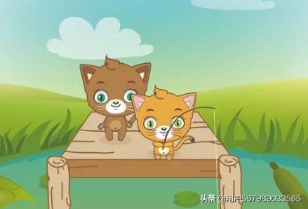 小猫钓鱼的故事（小猫钓鱼的故事简单版）