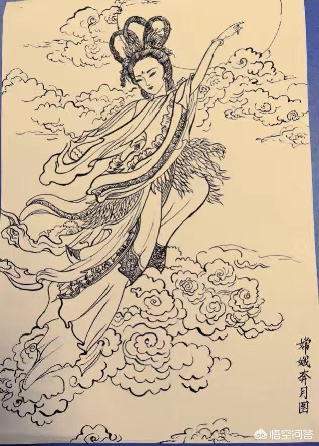 嫦娥奔月的故事100字（嫦娥奔月的故事100字左右四年级）