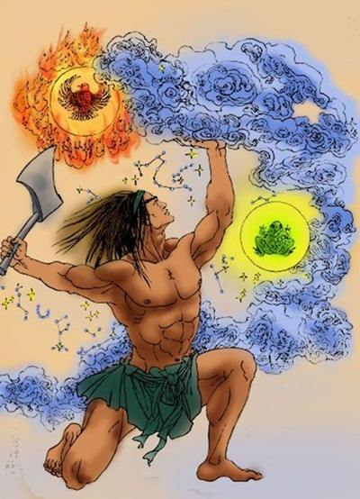 盘古开天辟地的故事_盘古开天辟地的故事图片